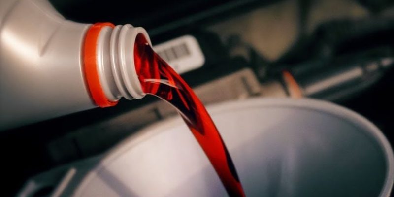 cambio de aceite del motor